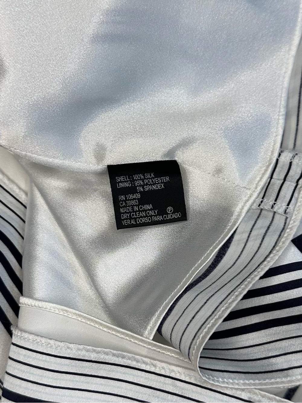 ANTONIO MELANI Silk Top Size 14 Elegant With Crisscross Straps Women’s Top - Picture 15 of 16